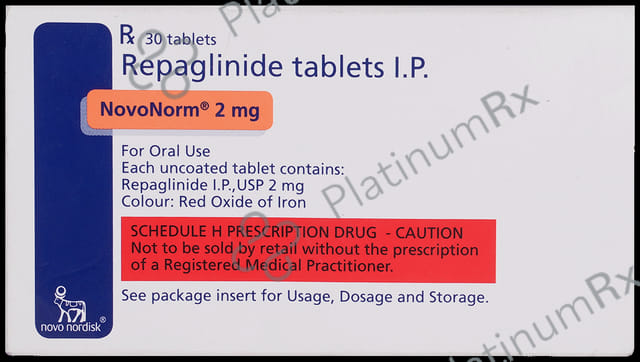 Novonorm 2mg Tablet 30s