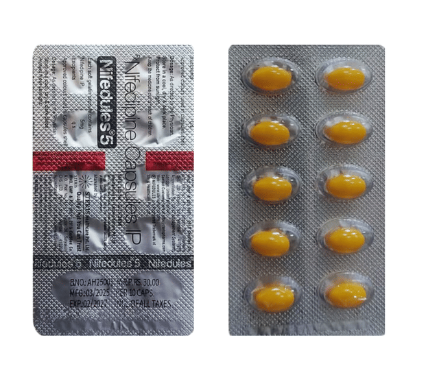 Nifedules 5mg Capsule 10s