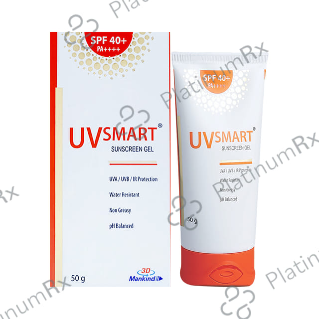 UVsmart SPF 40+ Gel 50gm