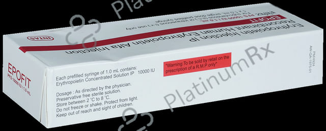 Epofit 10000IU Injection 1s