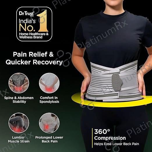 Dr Trust USA Abdominal Support 9 Inch 4502 Size-S