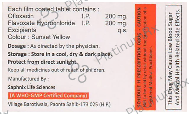 Flavoral Plus 200/200mg Tablet 10s