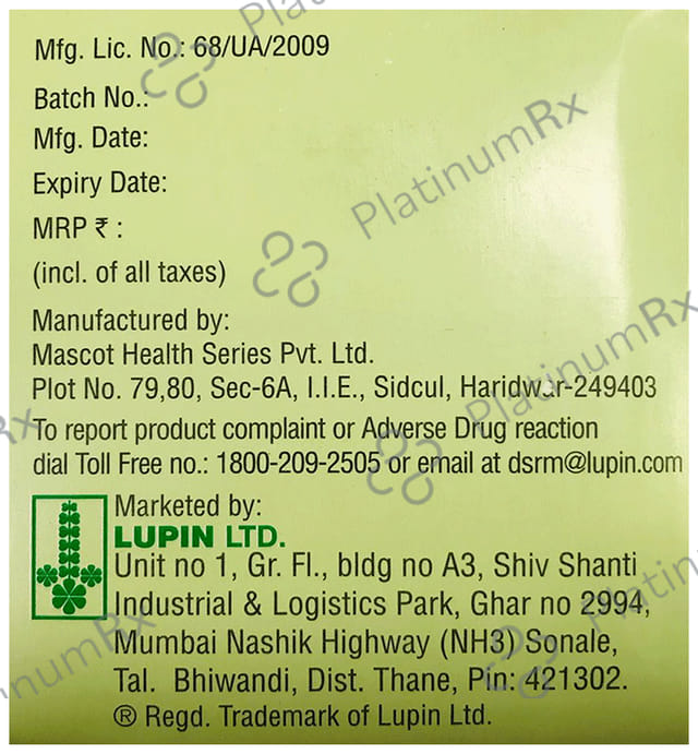 Dapaturn GM 1/10/500mg Tablet 10s