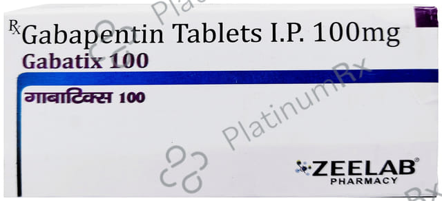 Gabatix 100mg Tablet 10s
