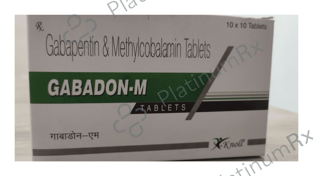 Gabadon M 300mg/500mcg Tablet 10s