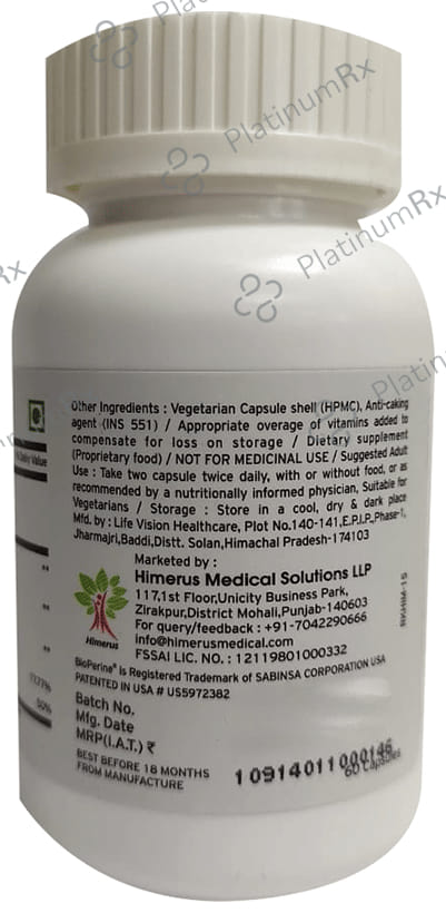 CareLipid Capsule with Red Yeast Rice, Grape Seed Extract, Bioprene, Vitamin D3 & Folic Acid 60 Capsule