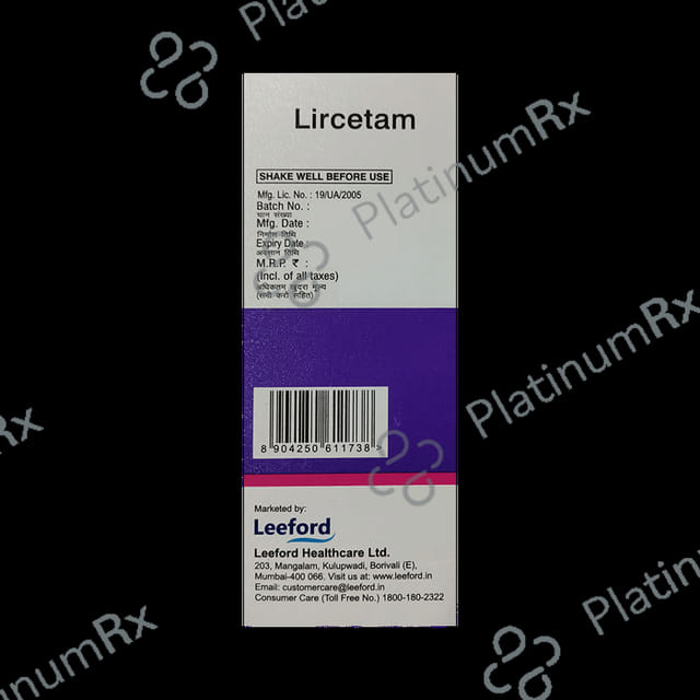 Lircetam Oral Solution 100ml