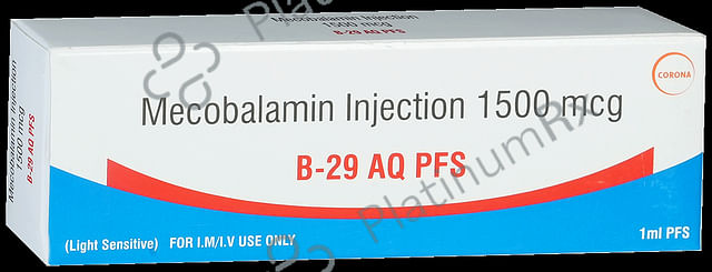 B 29 AQ PFS 1500mcg Injection 1ml