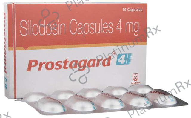 Prostagard 4mg Capsule 10s
