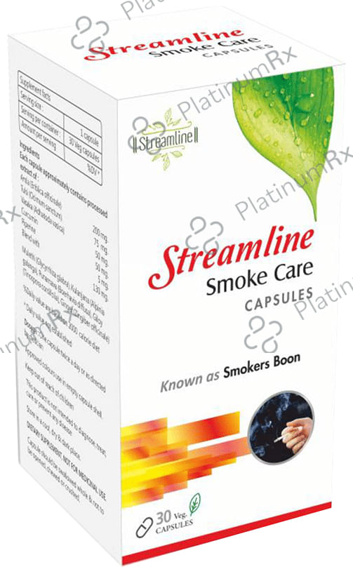 Streamline Smoke Care Veg Capsule