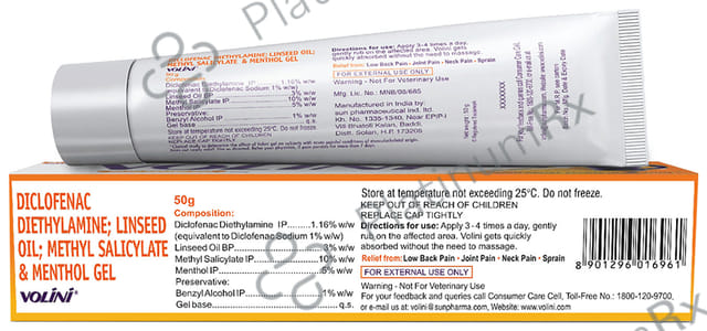 Volini Pain Relief Gel 50gm