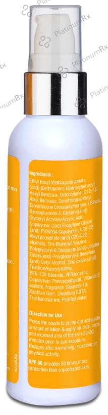 Ahaglow Sunscreen SPF 50 Lotion 100ml