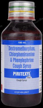Piritexyl Plus 2/10/5mg Cough Syrup 100ml