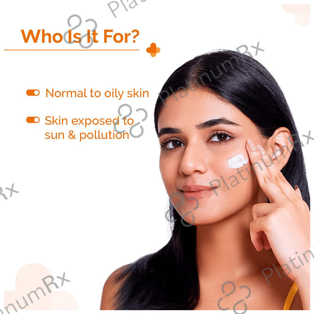 The Derma Co 1% Hyaluronic Sunscreen SPF 50 Aqua Gel 50gm