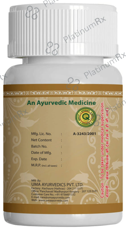 Uma Ayurveda Saptvinshtiko Guggul Tablet 40 tablets