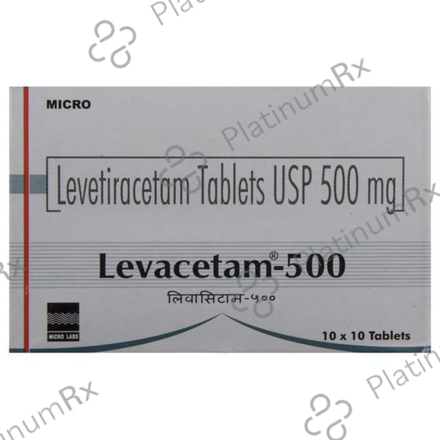 Levacetam 500mg Tablet 10s