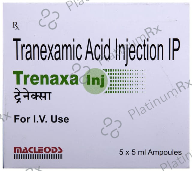 Trenaxa 500mg Injection 5ml