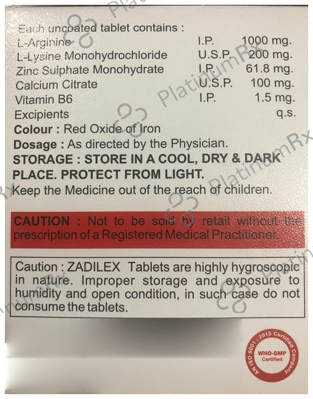 Zadilex Tablet