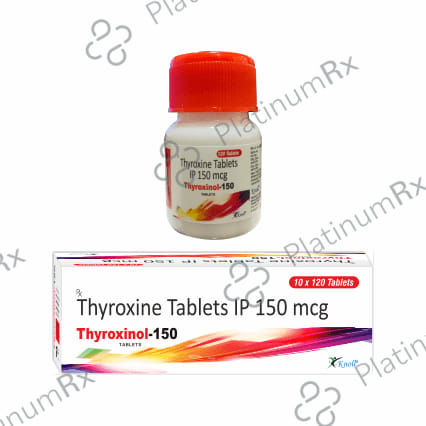 Thyroxinol 150mcg Tablet 120s