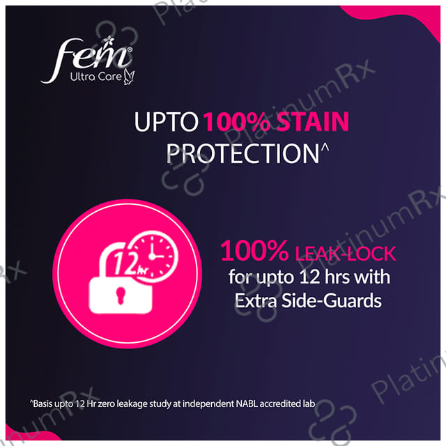 Fem Ultra Care Sanitary Pads XL+ 50 pads