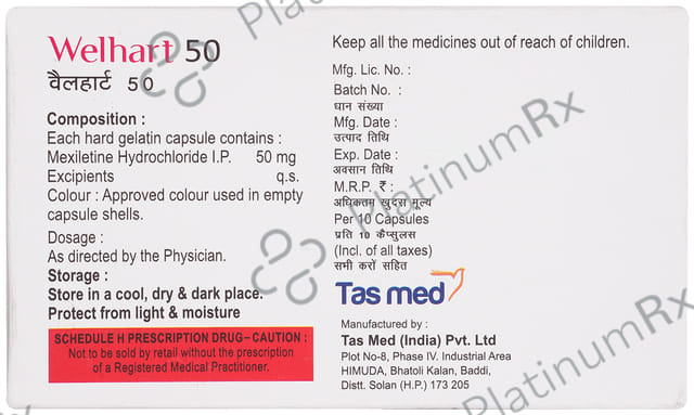 Welhart 50mg Capsule 10s