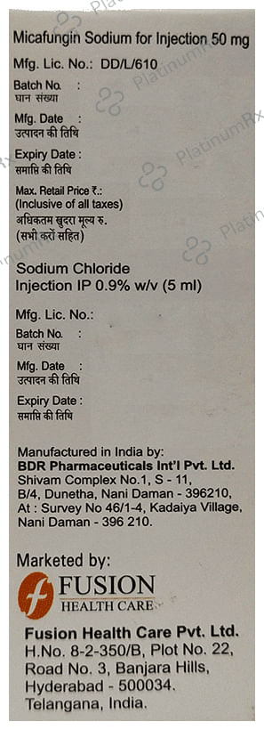 Micazar 50mg Injection 1s