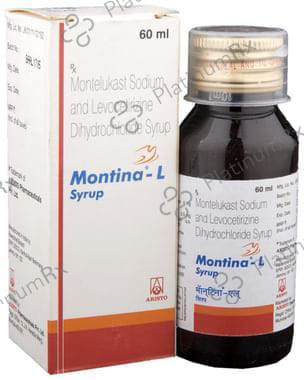 Montina L 2.5/4mg Syrup 60ml