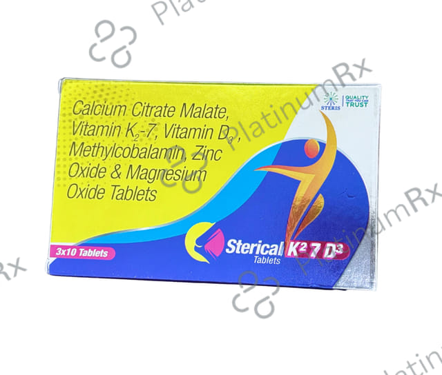 Sterical K2 7 D3 Tablet 10s