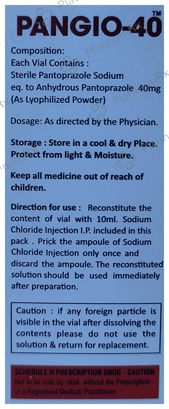 Pangio 40 Injection