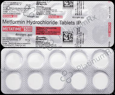 Metatime XR 500mg Tablet 10s