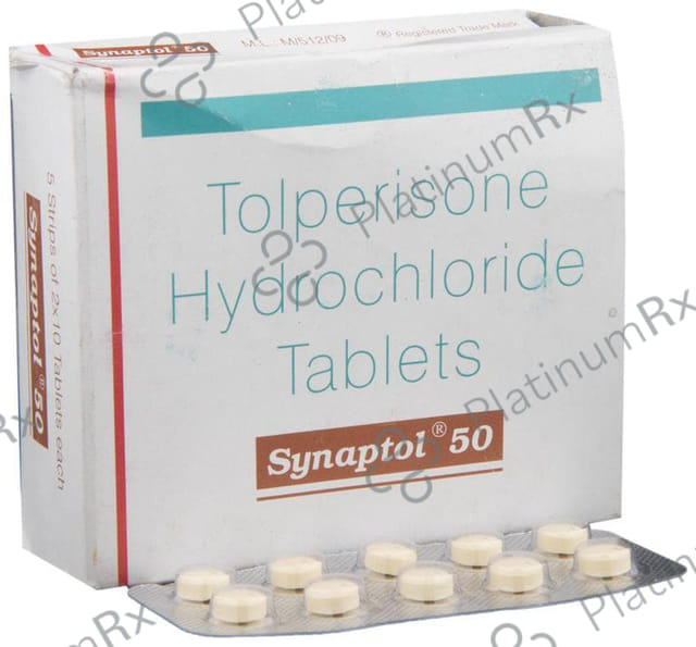 Synaptol 50mg Tablet 10s