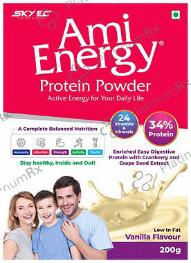 SkyEc Ami Energy Protein Powder Vanilla