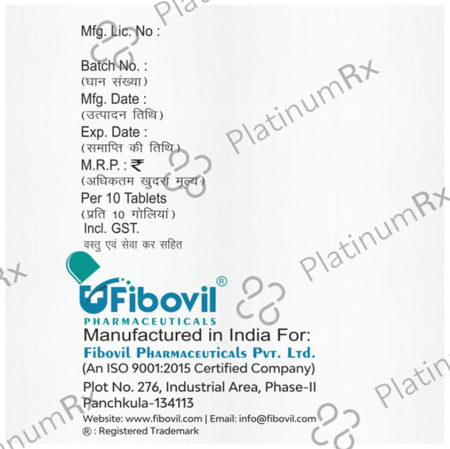 Ovilox 750mg Tablet 10s