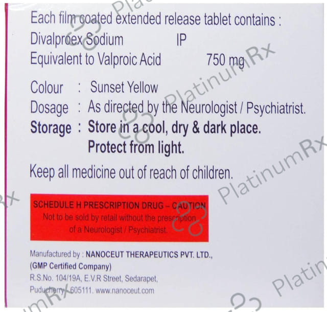 Glarikot 750mg Tablet ER 10s