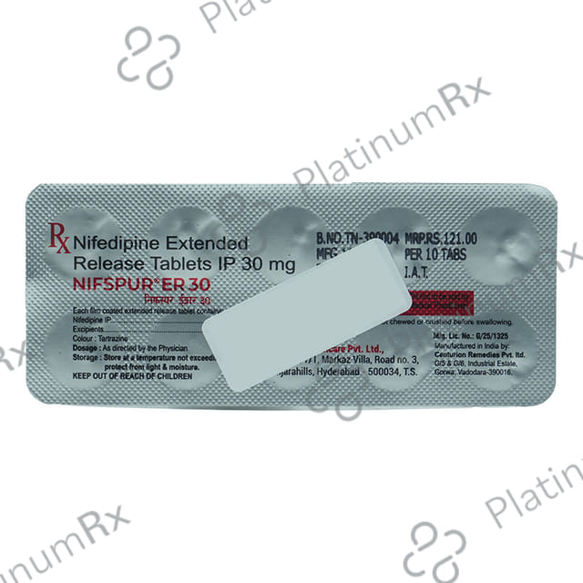 Nifspur 30mg Tablet ER