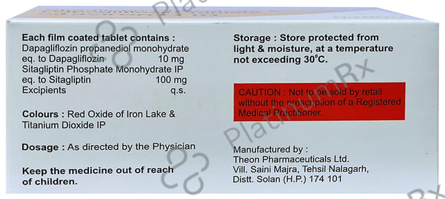 Sitaviron D 10mg/100mg Tablet