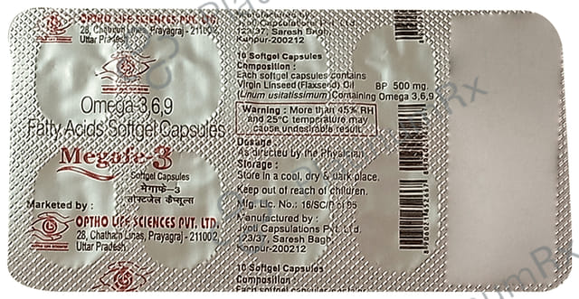 Megafe 3 Softgel Capsule 10 capsules