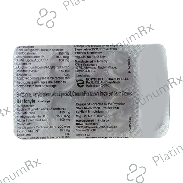 Benfonyle Capsule 10s
