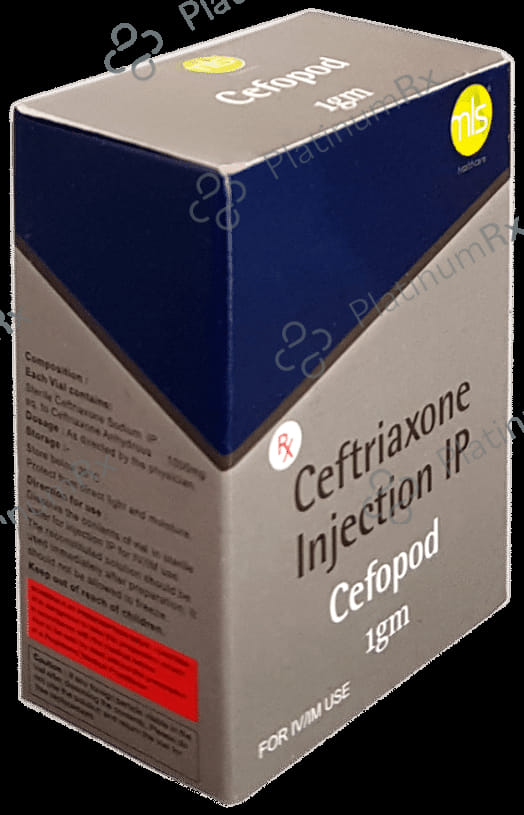 Cefopod 1gm Injection