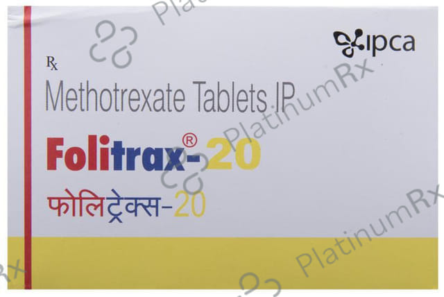 Folitrax 20mg Tablet 4s