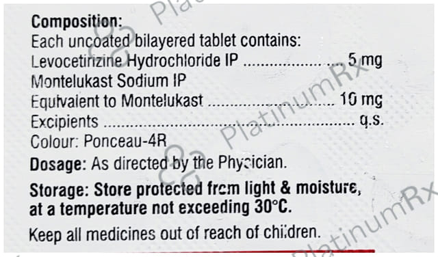 Akair LC 5/10mg Tablet 15s