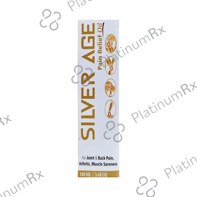 Silver Age Pain Relief Oil 100 ml