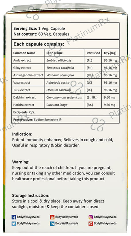 BodyWell Ultimate Immunity Capsule