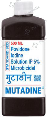 Mutadine 5% Solution 500 Solution