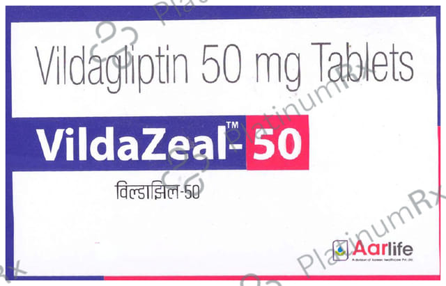 Vildazeal 50mg Tablet 15s