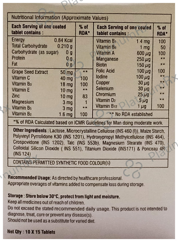 Zincorap Tablet 15s