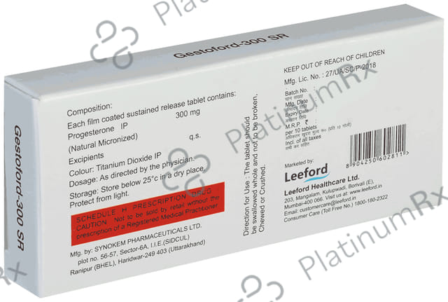 Gestoford 300mg Tablet SR 10s