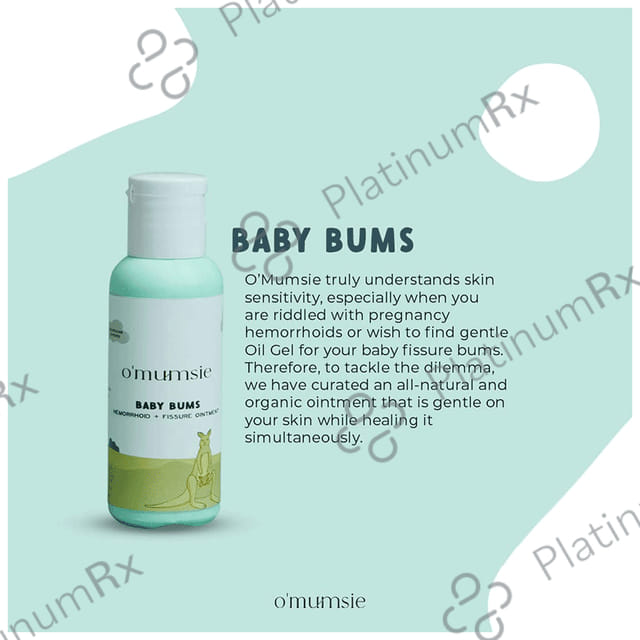 O'mumsie Baby Bums Hemorrhoid and Fissure Oil Gel