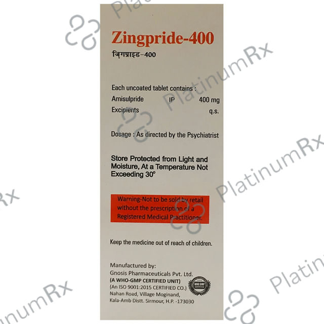 Zingpride 400mg Tablet
