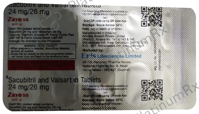 Zayo 50mg Tablet 10s